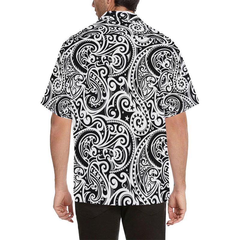 Polynesian Traditional Tribal Men Hawaiian Shirt-JorJune