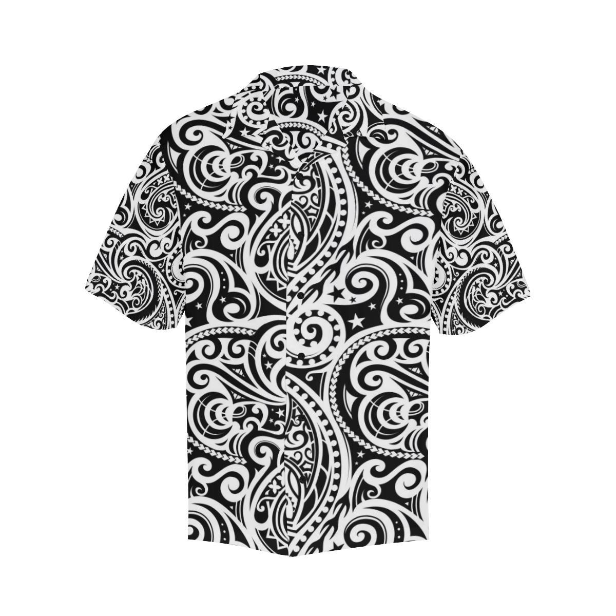 Polynesian Traditional Tribal Men Hawaiian Shirt-JorJune