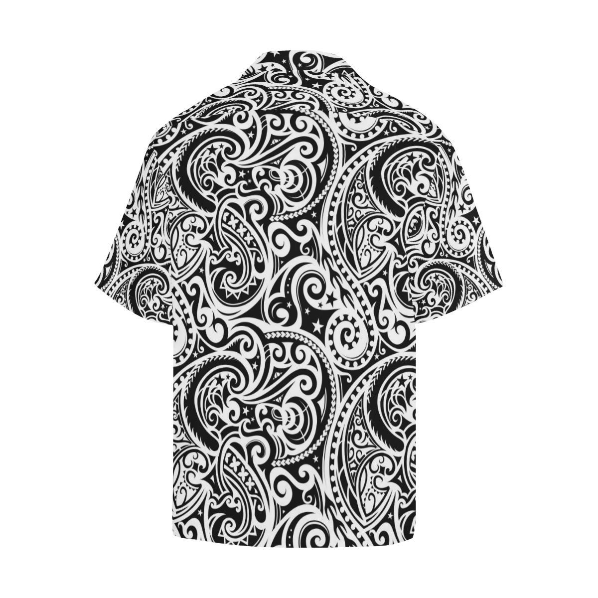 Polynesian Traditional Tribal Men Hawaiian Shirt-JorJune