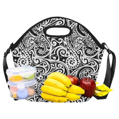 Polynesian Traditional Tribal Neoprene Lunch Bag-JorJune