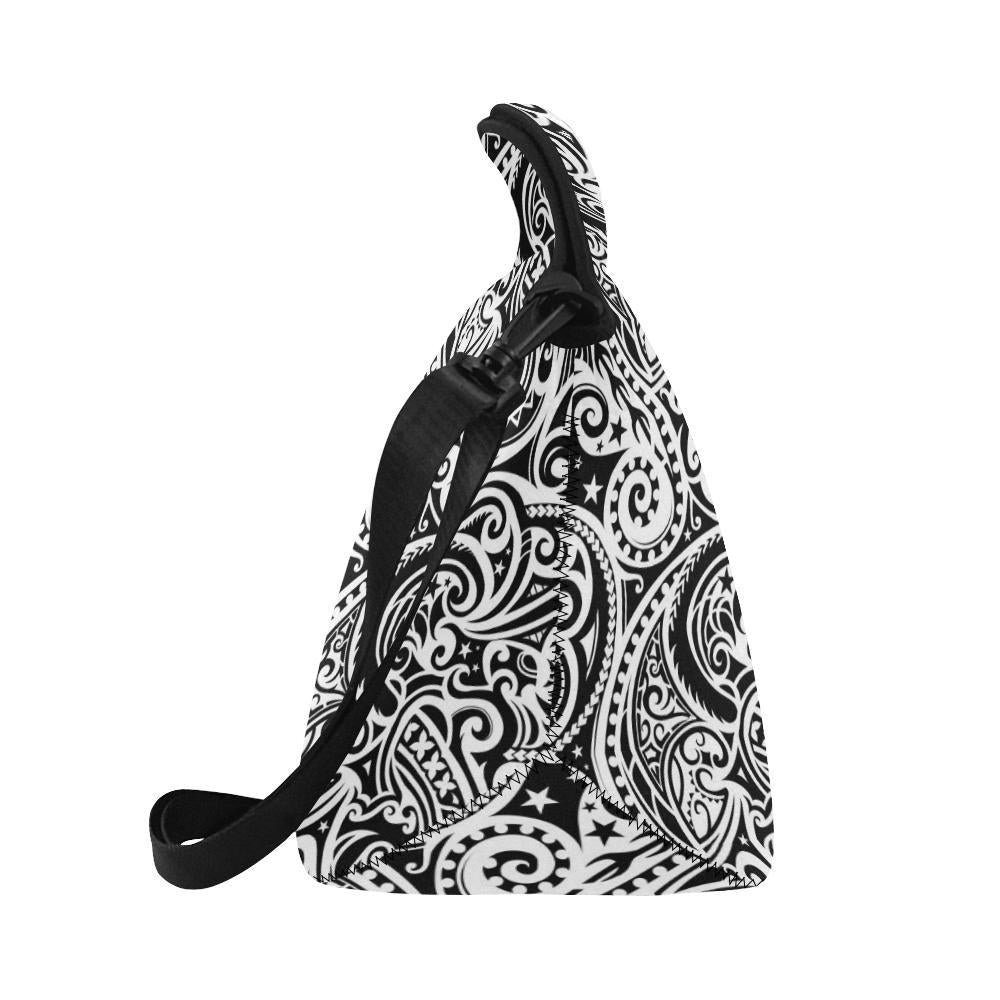 Polynesian Traditional Tribal Neoprene Lunch Bag-JorJune