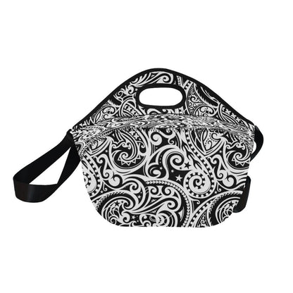Polynesian Traditional Tribal Neoprene Lunch Bag-JorJune