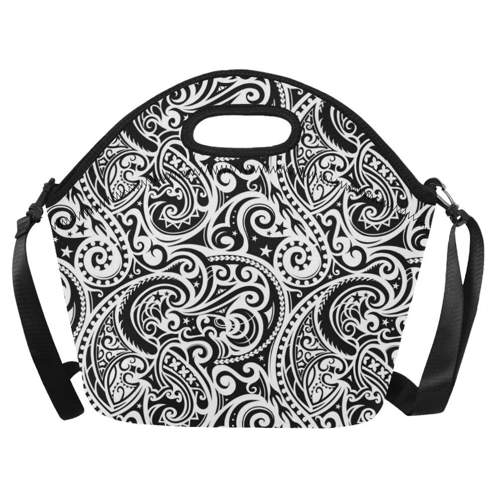 Polynesian Traditional Tribal Neoprene Lunch Bag-JorJune