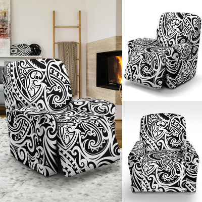 Polynesian Traditional Tribal Recliner Slipcover-JORJUNE.COM