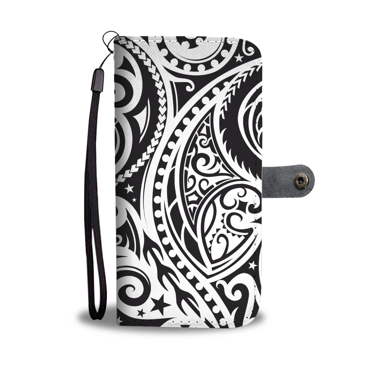 Polynesian Hawaiian Traditional Tribal Wallet Phone Case