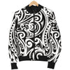 Polynesian Traditional Tribal Women Casual Bomber Jacket