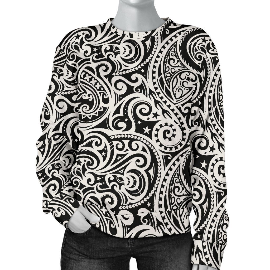 Polynesian Traditional Tribal Women Crewneck Sweatshirt