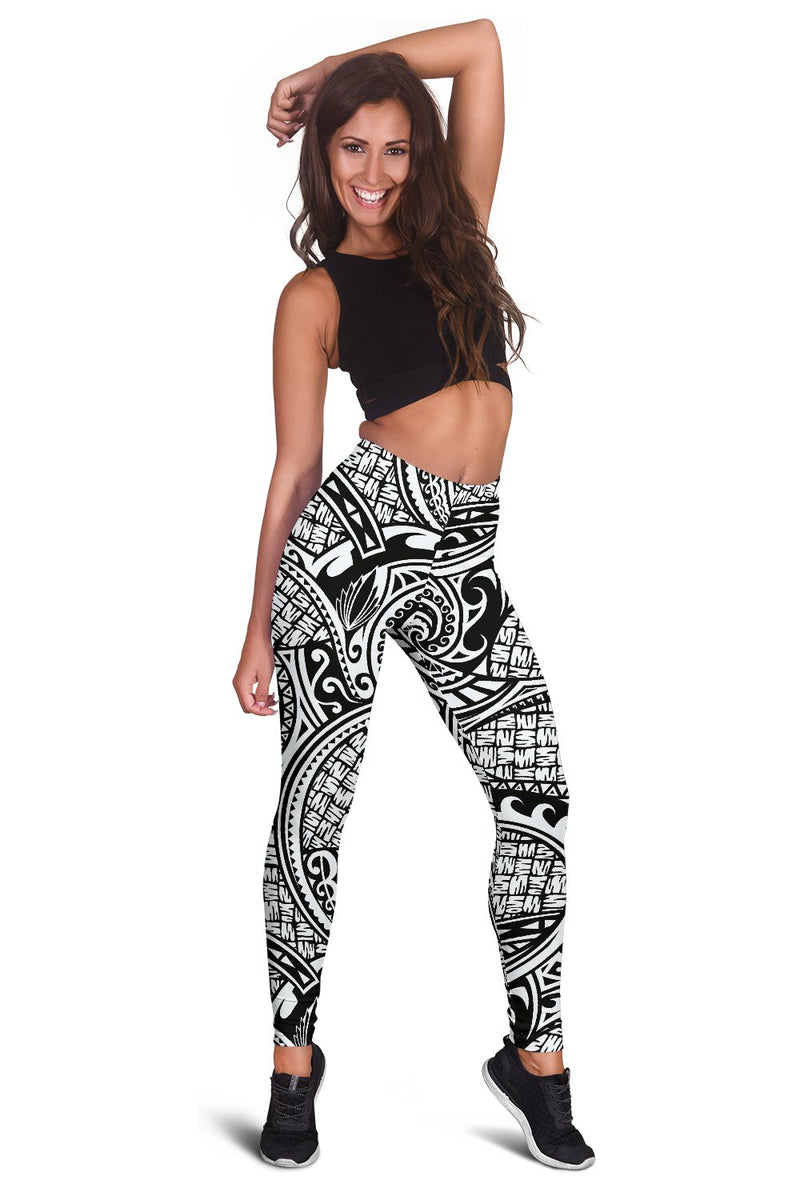 Polynesian Traditional Tribal Women Leggings