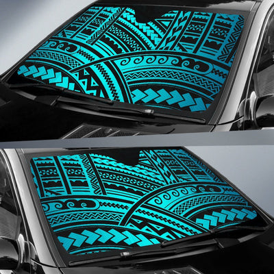 Polynesian Tribal Car Sun Shade-JorJune