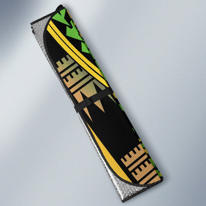 Polynesian Tribal Color Car Sun Shade-JorJune