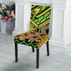 Polynesian Tribal Color Dining Chair Slipcover-JORJUNE.COM