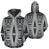 Polynesian Hawaiian Tribal Design All Over Print Hoodie