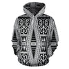 Polynesian Hawaiian Tribal Design All Over Print Hoodie