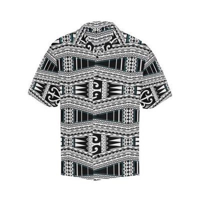 Polynesian Tribal Design Men Hawaiian Shirt