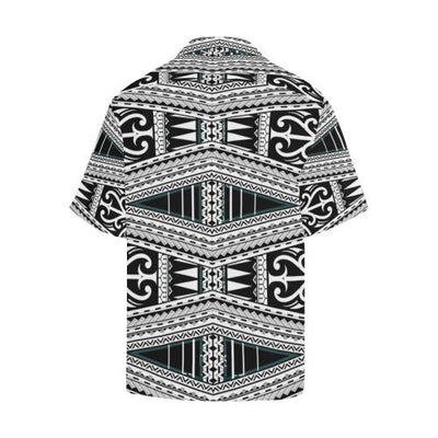 Polynesian Tribal Design Men Hawaiian Shirt