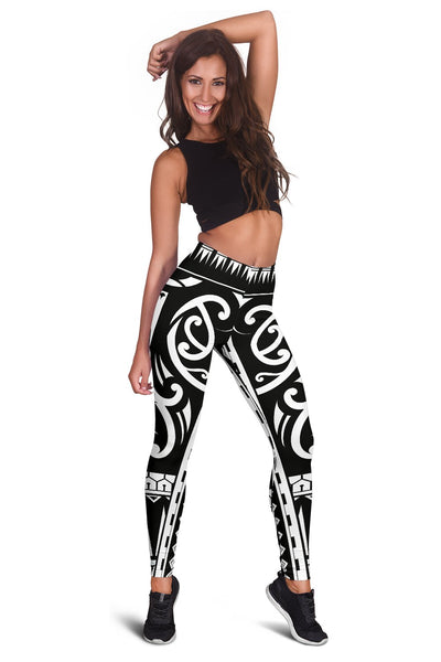 Polynesian Tribal Design Women Leggings