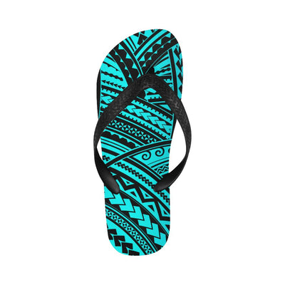 Polynesian Tribal Flip Flops-JorJune