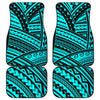 Polynesian Tribal Front and Back Car Floor Mats