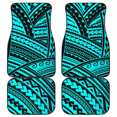 Polynesian Tribal Front and Back Car Floor Mats