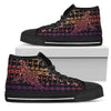 Polynesian Tribal hawaiian Women High Top Canvas Shoes