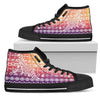 Polynesian Tribal hawaiian Women High Top Canvas Shoes