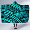 Polynesian Tribal Hooded Blanket-JORJUNE.COM