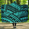 Polynesian Tribal Hooded Blanket-JORJUNE.COM