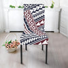 Polynesian Tribal line Dining Chair Slipcover-JORJUNE.COM