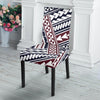 Polynesian Tribal line Dining Chair Slipcover-JORJUNE.COM