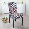 Polynesian Tribal line Dining Chair Slipcover-JORJUNE.COM