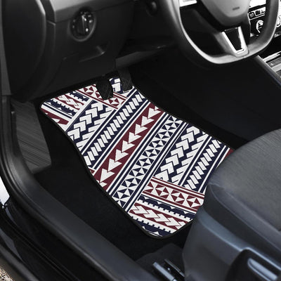 Polynesian Tribal line Front and Back Car Floor Mats