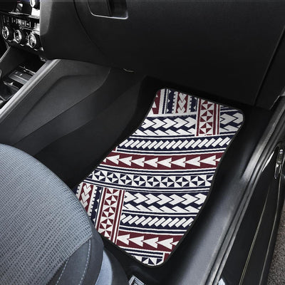 Polynesian Tribal line Front and Back Car Floor Mats