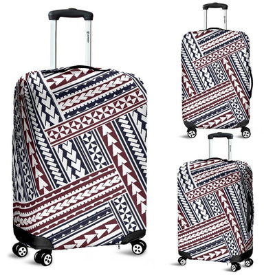 Polynesian Hawaiian Tribal line Luggage Cover Protector