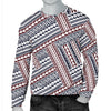 Polynesian Tribal Line Men Crewneck Sweatshirt