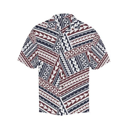 Polynesian Tribal line Men Hawaiian Shirt