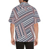 Polynesian Tribal line Men Hawaiian Shirt-JorJune