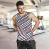 Polynesian Tribal line Men Tank Top