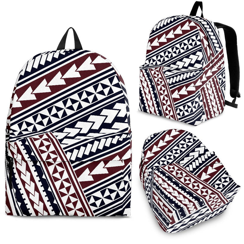 Polynesian Tribal Line Premium Backpack