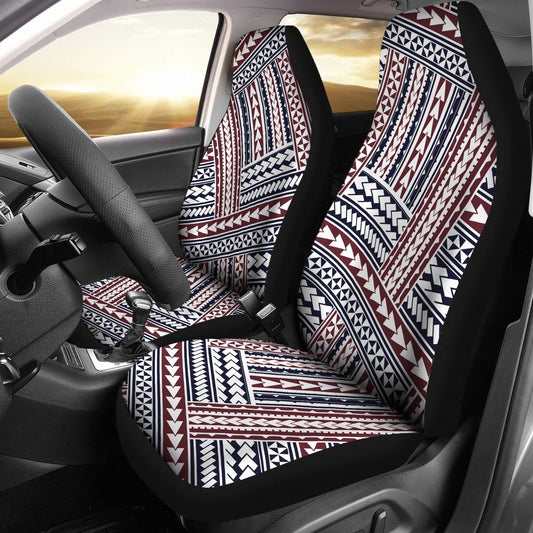 Polynesian Hawaiian Tribal Line Universal Fit Car Seat Covers