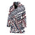 Polynesian Tribal line Women Bath Robe