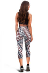 Polynesian Tribal Line Women Capris