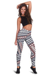 Polynesian Tribal Line Women Leggings