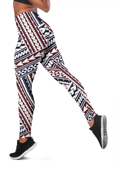 Polynesian Tribal Line Women Leggings