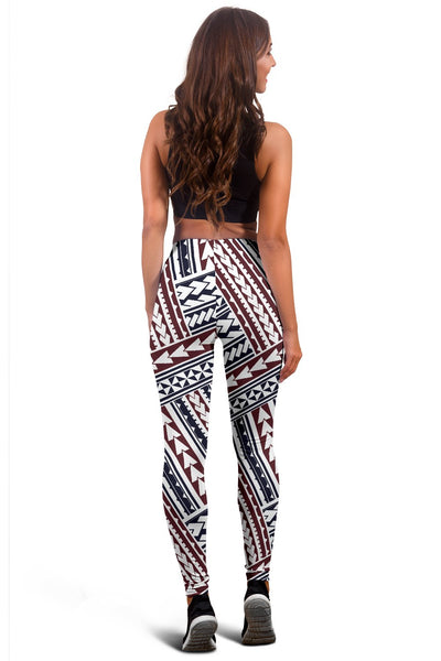 Polynesian Tribal Line Women Leggings