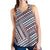 Polynesian Tribal line Women Racerback Tank Top