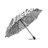 Polynesian Tribal Mask Automatic Foldable Umbrella