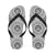 Polynesian Tribal Mask Flip Flops-JorJune