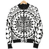 Polynesian Tribal Mask Men Casual Bomber Jacket