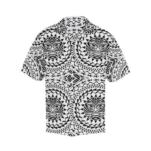 Polynesian Tribal Mask Men Hawaiian Shirt