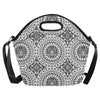 Polynesian Tribal Mask Neoprene Lunch Bag-JorJune